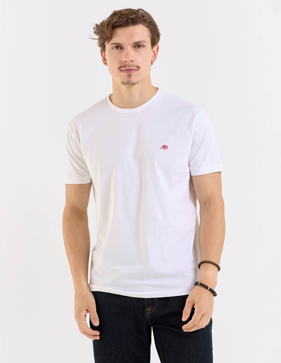 Playera cuello redondo para hombre